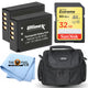 Battery Accessory Bundle Kit for Fujifilm X100VI X‑T50 X‑T30 II X-Pro3 Generic