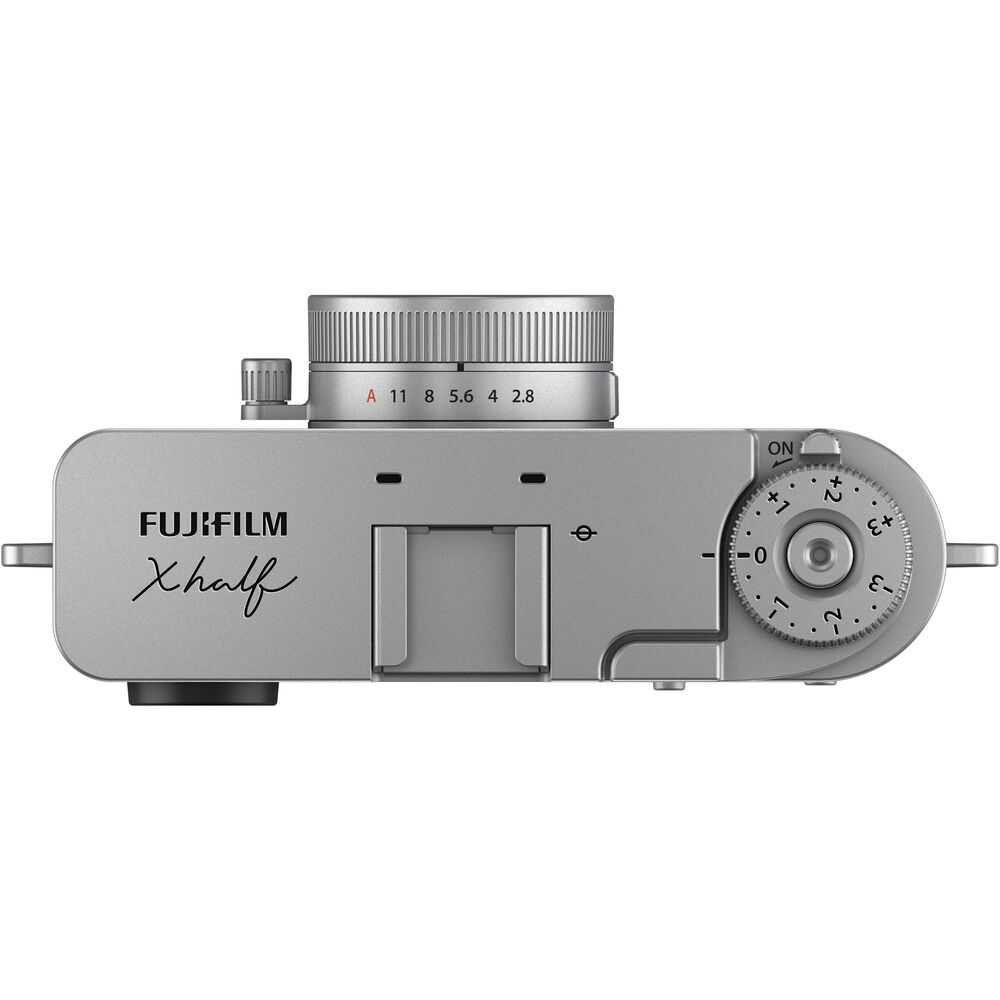 FUJIFILM X half Digital Camera (Silver) 16954095 - 12PC Accessory Bundle