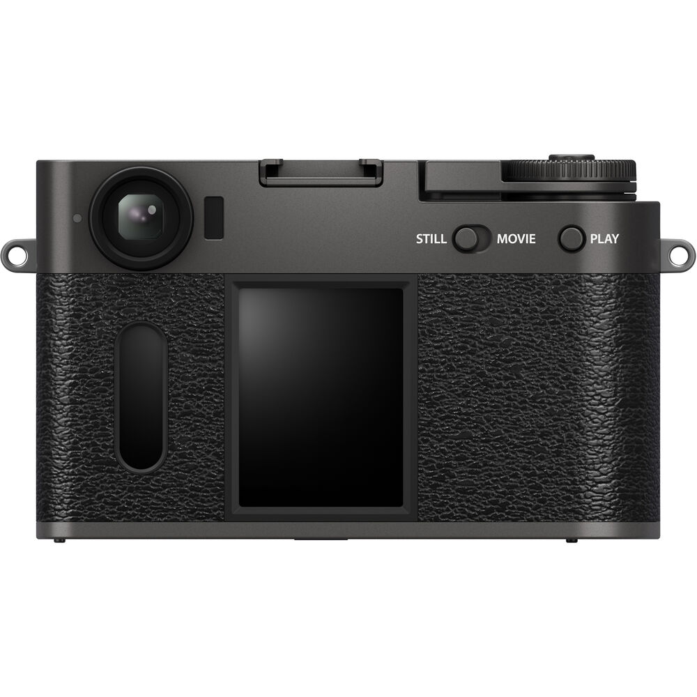 FUJIFILM X half Digital Camera (Charcoal Silver) 16954112 - 12PC Accessory Kit