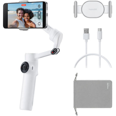 Insta360 Flow 2 Standard Bundle (Summit White)