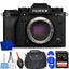 FUJIFILM X-T5 Mirrorless Camera (Body, Black) (KIT BOX) - 7PC Accessory Bundle