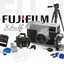 FUJIFILM X half Digital Camera (Silver) 16954095 - 7PC Accessory Bundle Fujifilm