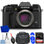 FUJIFILM X-T50 Mirrorless Camera (Body, Black) - KIT BOX Accessory Bundle Fujifilm