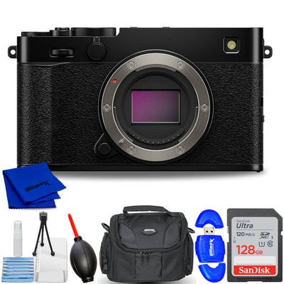 FUJIFILM X-E5 Mirrorless Camera (Body, Black) 16949844 - 7PC Accessory Bundle Fujifilm