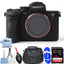 Sony a7 IV Mirrorless Camera (Body Only, Kit Box) - 7PC Accessory Bundle Sony