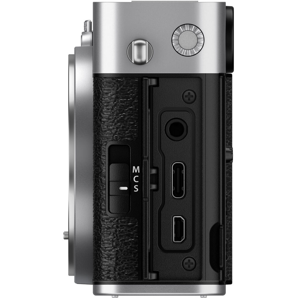 FUJIFILM X-E5 Mirrorless Camera with XF 23mm f/2.8 Lens (Silver) - 7PC Bundle Fujifilm