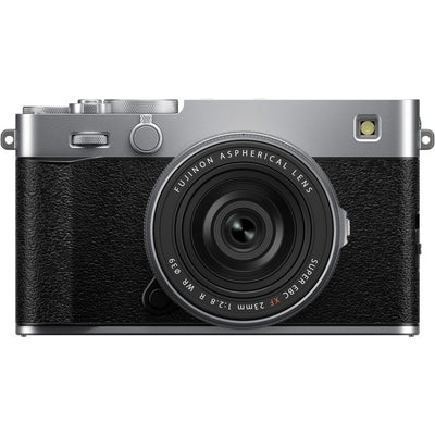 FUJIFILM X-E5 Mirrorless Camera with XF 23mm f/2.8 Lens (Silver) - 10PC Bundle Fujifilm