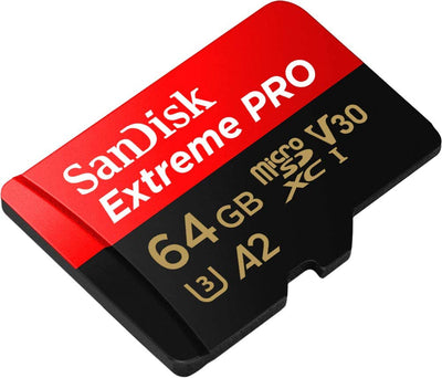 SanDisk 64GB Micro Extreme PRO 200MB/s -SDSQXCU-064G-GN6MA