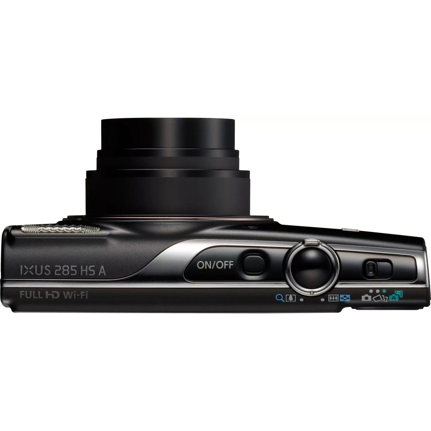 Canon IXUS 285 HS A Digital Camera (Black) - 12PC Accessory Bundle