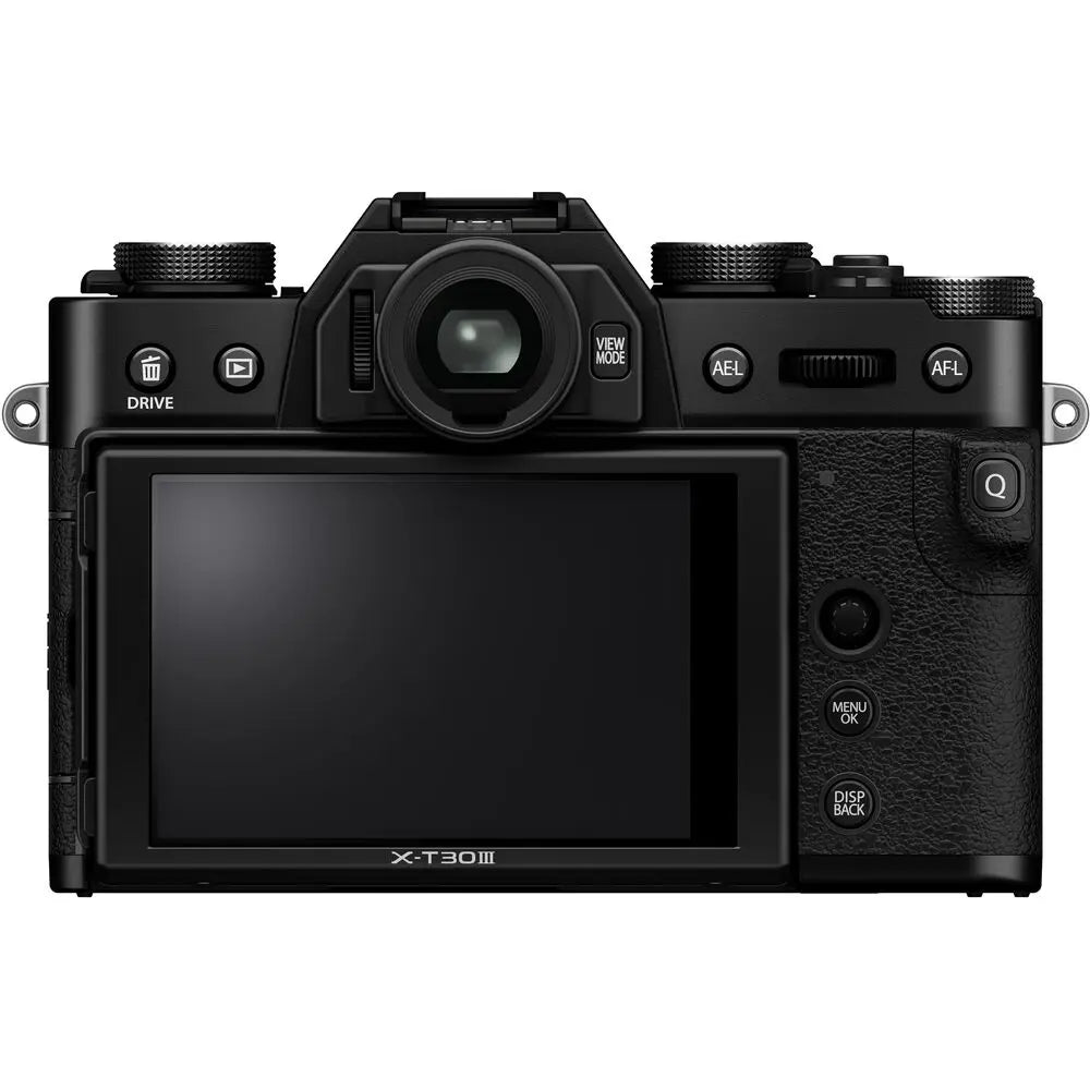 FUJIFILM X-T30 III Mirrorless Camera with 13-33mm f/3.5-6.3 Lens (Black) Bundle