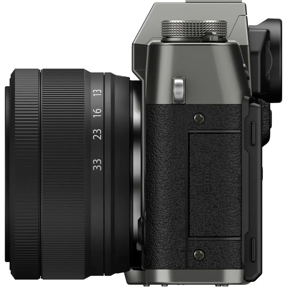 FUJIFILM X-T30 III Mirrorless Camera with 13-33mm Lens (Charcoal Silver) Bundle