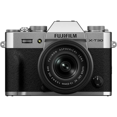 FUJIFILM X-T30 III Mirrorless Camera with 13-33mm f/3.5-6.3 Lens (Silver)