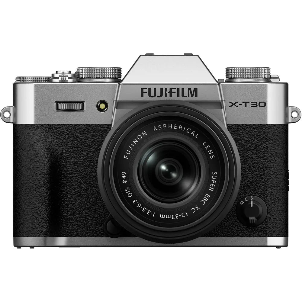 FUJIFILM X-T30 III Mirrorless Camera with 13-33mm f/3.5-6.3 Lens (Silver) Bundle