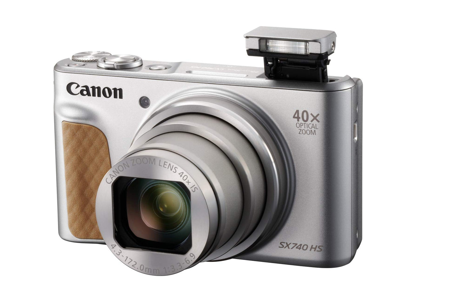 Appareil photo numérique Canon PowerShot SX740 HS (argent) - 2956C001