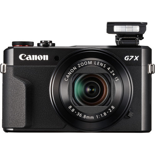 Canon PowerShot G7 X Mark II Digital Camera (Renewed) - 7PC Accessory Bundle
