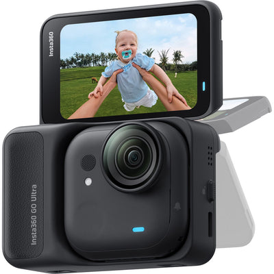 Insta360 GO Ultra Standard Bundle (Midnight Black) - 12PC Accessory Bundle