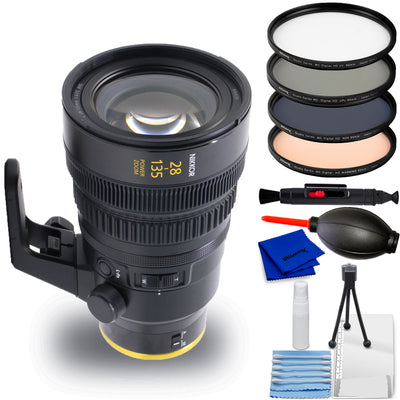 Nikon NIKKOR Z 28-135mm f/4 PZ Lens (Nikon Z) 20127 - 6PC Accessory Bundle