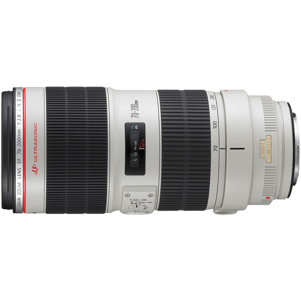 Canon EF 70-200mm f/2.8L IS II USM Lens 2751B002 - 7PC Accessory Bundle
