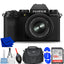 FUJIFILM X-S20 Mirrorless Camera with 15-45mm Lens 16781943 - 7PC Accessory Kit