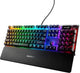SteelSeries Apex 7 Mechanical Gaming Keyboard – OLED Smart Display – Red Switch