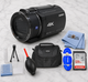 Sony FDR-AX45A UHD 4K Handycam Camcorder with 64GB Internal Memory Black Bundle