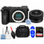 Sony a6700 Mirrorless Camera and PZ 16-50mm OSS II Lens - 7PC Accessory Bundle