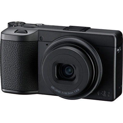 Ricoh GR IV Monochrome Digital Camera 01582 - 7PC Accessory Bundle