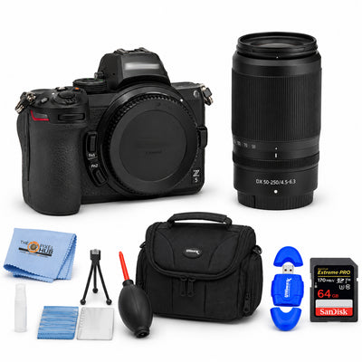 Nikon Z 5 Mirrorless Digital Camera and NIKKOR Z DX 50-250mm VR Lens Bundle