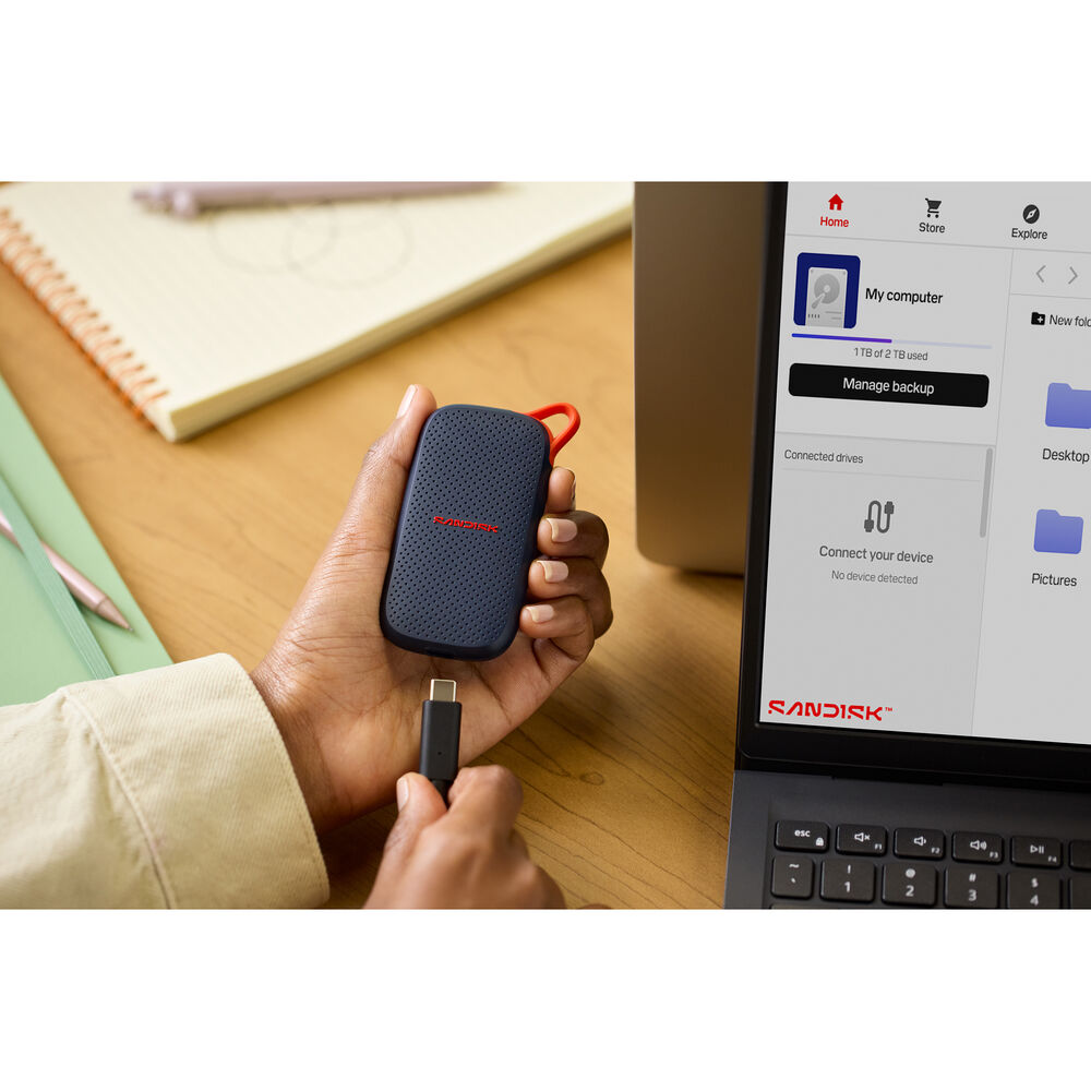 1TB SANDISK Portable SSD V3 - SDSSDE31-1T00-G25