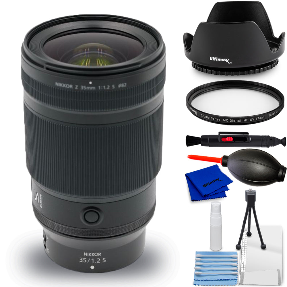 Nikon NIKKOR Z 35mm f/1.2 S Lens (Nikon Z) 20124 - 7PC Accessory Bundle