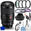 Sony FE 100mm f/2.8 Macro GM Lens SEL100M28GM - 9PC Accessory Bundle