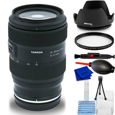 Tamron 35-100mm f/2.8 Di III VXD Lens (Sony E) AFA078S700 - 7PC Accessory Bundle