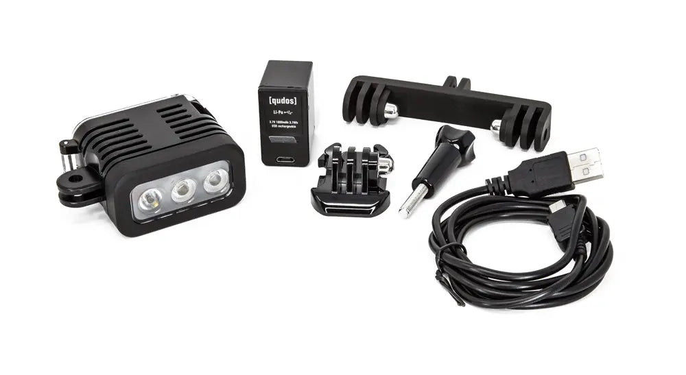 Underwater Waterproof Diving Snorkel Swim LED Light for GoPro HERO9 8 7 6 5 4 3 Ultimaxx