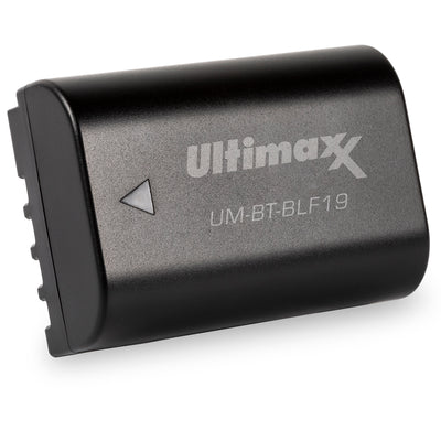 Batterie de remplacement ULTIMAXX pour Panasonic BLF19 2200mAh pour GH3 GH4 GH5 G5S G9