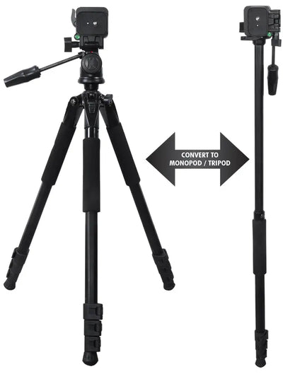 80" Inch Heavy Duty Camera Tripod for DSLR Cameras/Camcorders Ultimaxx
