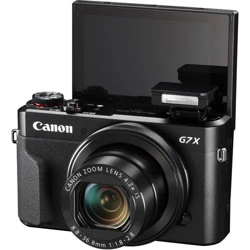 Canon PowerShot G7 X Mark II (Black) Starter Bundle Canon