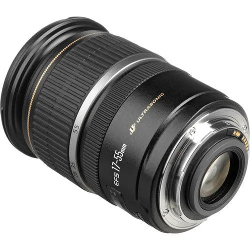 Canon EF-S 17-55mm f/2.8 IS USM Zoom Lens + Filter Kit + Lens Pouch Bundle Canon