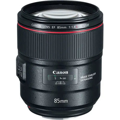 Canon EF 85mm f/1.4L IS USM Lens 2271C002 - Essential Accessory Bundle Canon