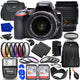 Nikon D5600 Camera with 18-55mm Lens 1576 - Top Value 20PC Accessory Bundle Nikon