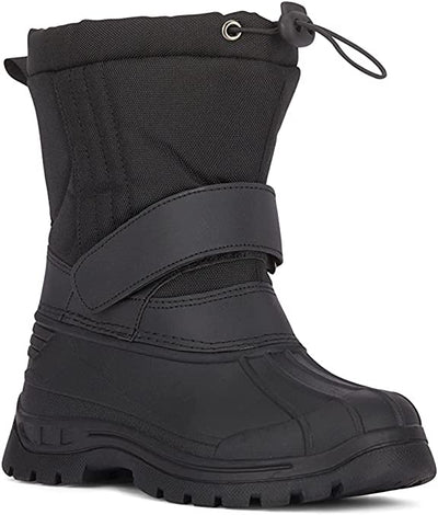 AQUAKIX Black Toggle Snow Boot (J7)