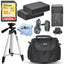 Ensemble d'accessoires pour Canon T7 T6 T5 T3 1100D 1300D 2000D 3000D 4000D avec trépied