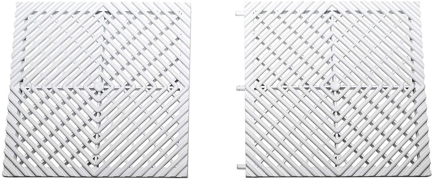 Ready Covers Radiator Cover (WHITE - 12 Tiles, 60 Pegs)