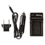 Chargeur rapide ULTIMAXX AC/DC pour maison et voyage pour NP-BX1 avec Sony Cyber-Shot M8