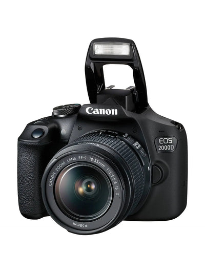 Canon EOS 2000D / Rebel T7 with 18-55mm IS II Lens Canon