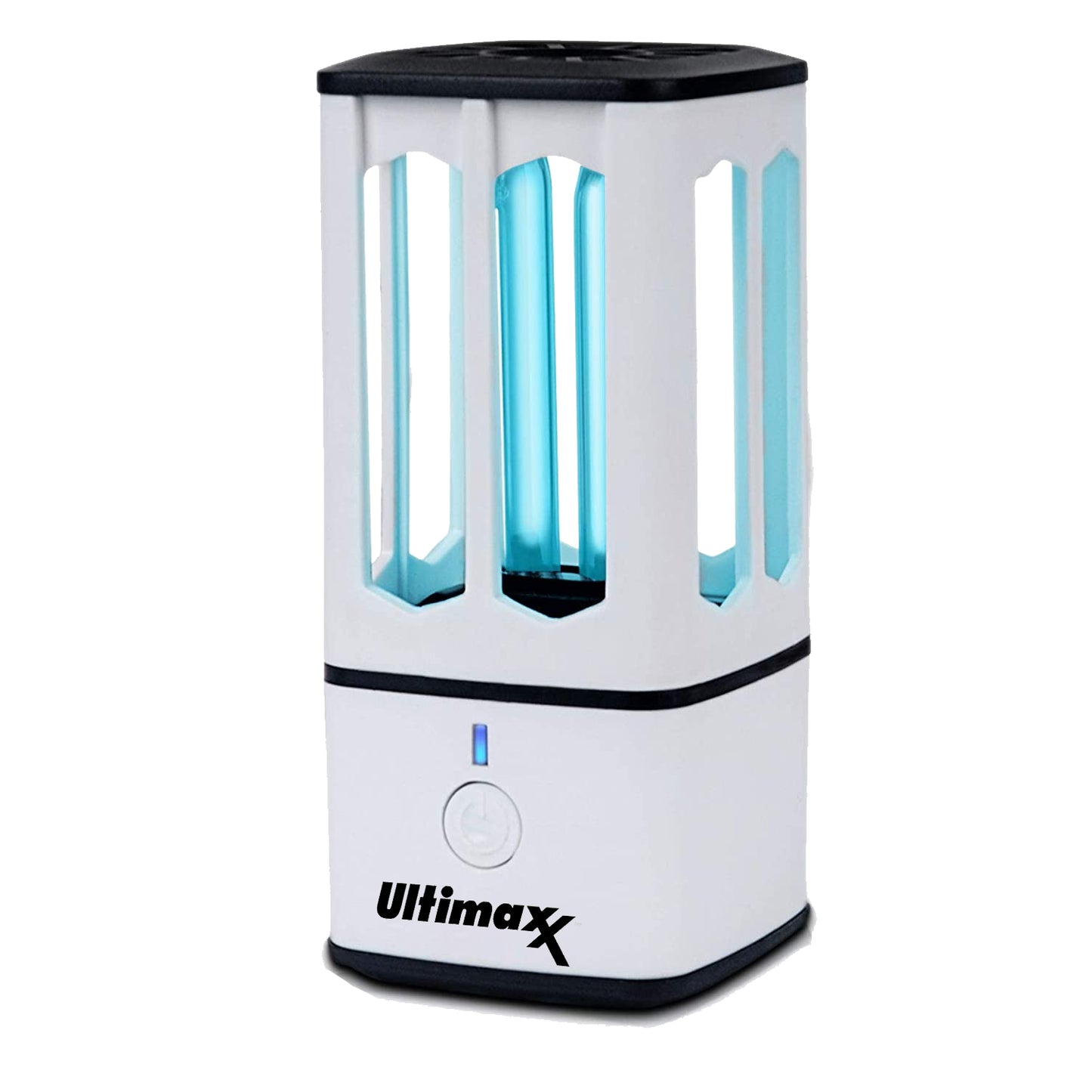 ULTIMAXX Mini lampe de désinfection UV portable avec ozone UVC rechargeable par USB