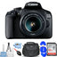 Canon EOS 2000D / Rebel T7 with EF-S 18-55mm III Lens - 6PC Accessory Bundle Canon