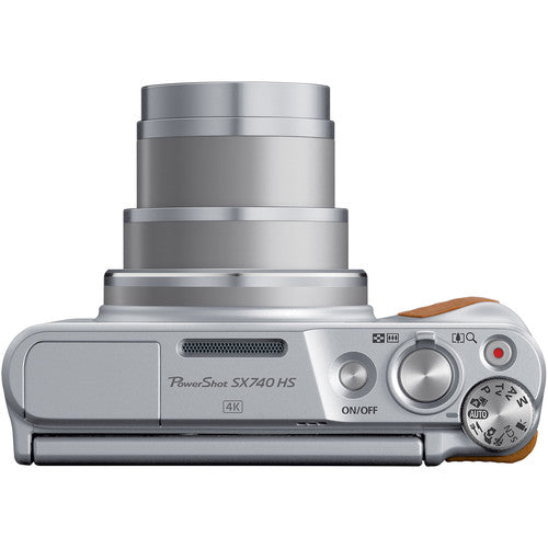 Appareil photo numérique Canon PowerShot SX740 HS (argent) 2956C001 - Ensemble d'accessoires 7 pièces