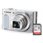 Canon PowerShot SX620 HS Digital Camera (Silver) + Sandisk Ultra 32GB SD