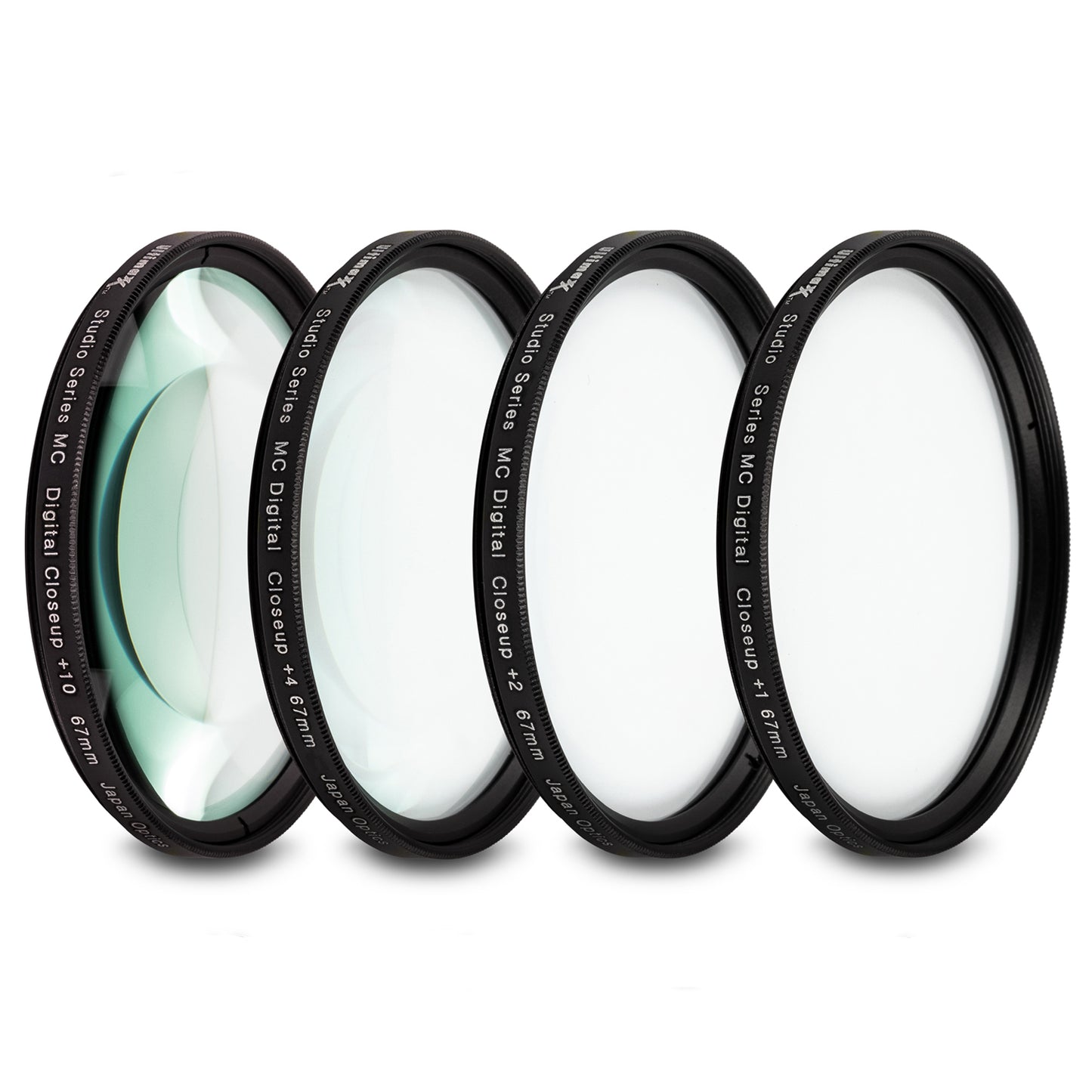 Filtre d'objectif macro gros plan 46 mm + 1 + 2 + 4 + 10 pour appareil photo Canon Nikon Sony Pentax