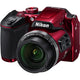 Nikon COOLPIX B500 Digital Camera (Red) - 26508 Nikon